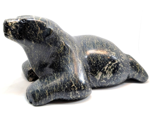 "Crawling Bear" - Qavavau Ashoona