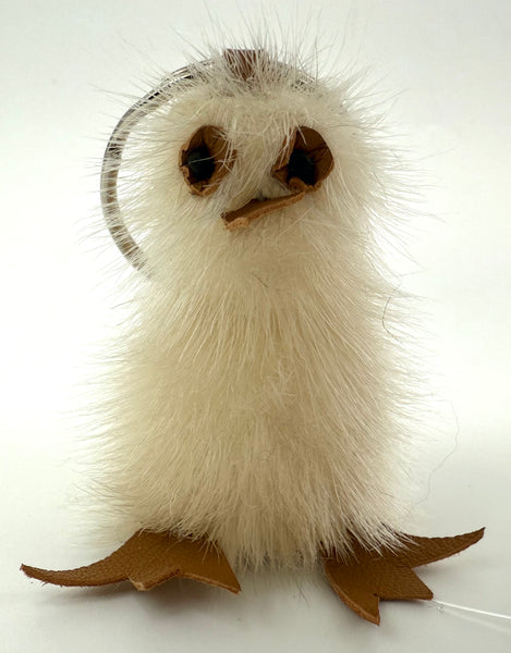 Beaded Ookpik Sealskin Keychain