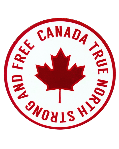 Red Maple Leaf Wood Magnet