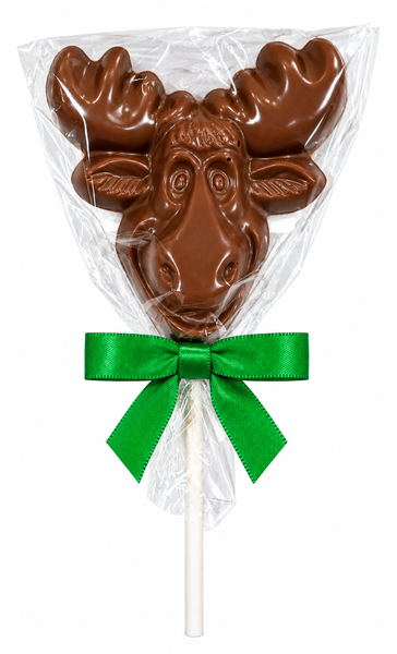 Moose Chocolate Lollipop