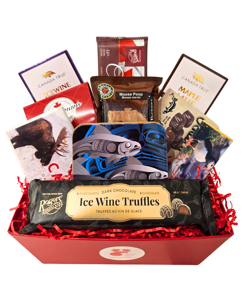 Canadian Chocolate Gift Basket - Medium
