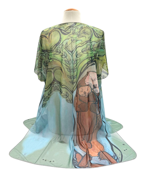 "M'Otter Love" Kimono - Long