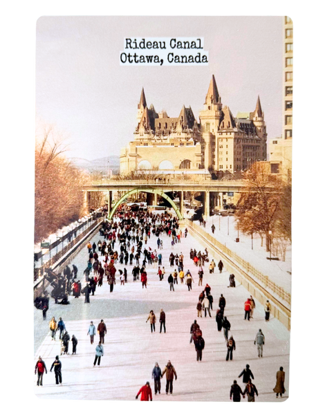Rideau Canal Skateway Postcard