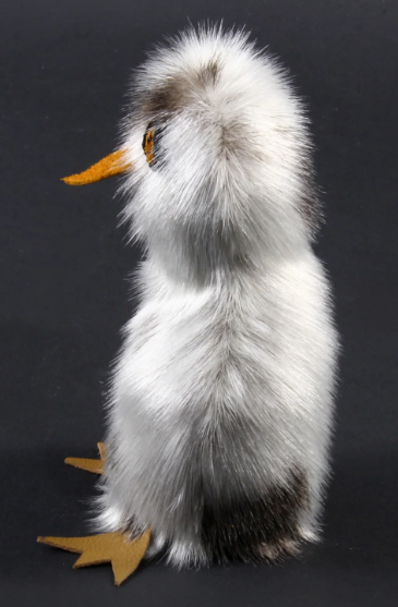 Grey Sealskin Ookpik (Owl