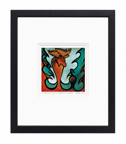 "A Moose and a Goose" - Nathalie Coutou