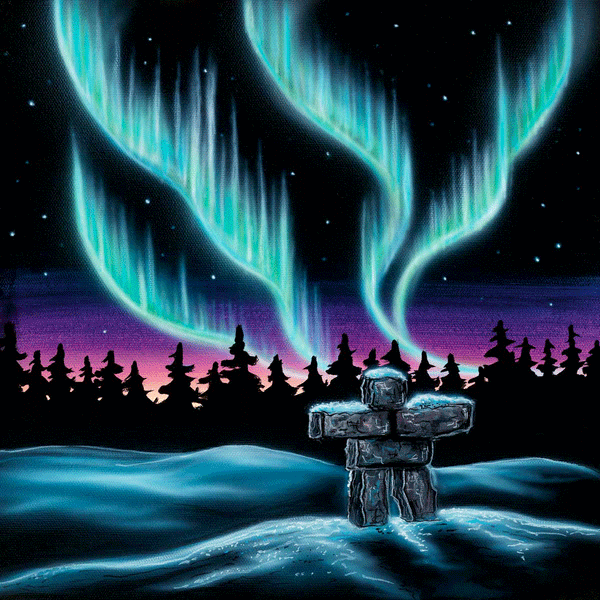 "Sky Dance - Inukshuk" Amy Keller-Rempp