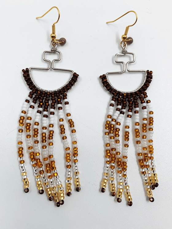 Beaded Earrings - Mary Qitsualuk
