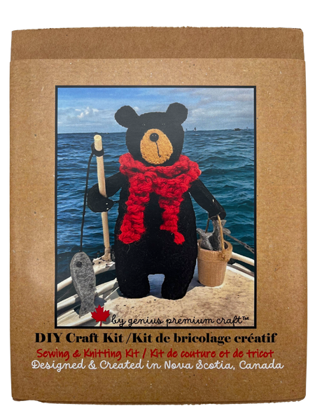 Fishing Bear - Felt Kit