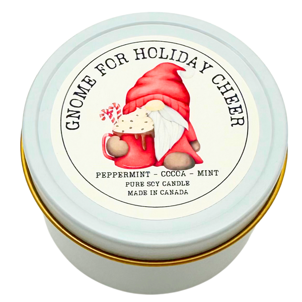 Gnome for Holiday Cheer Candle