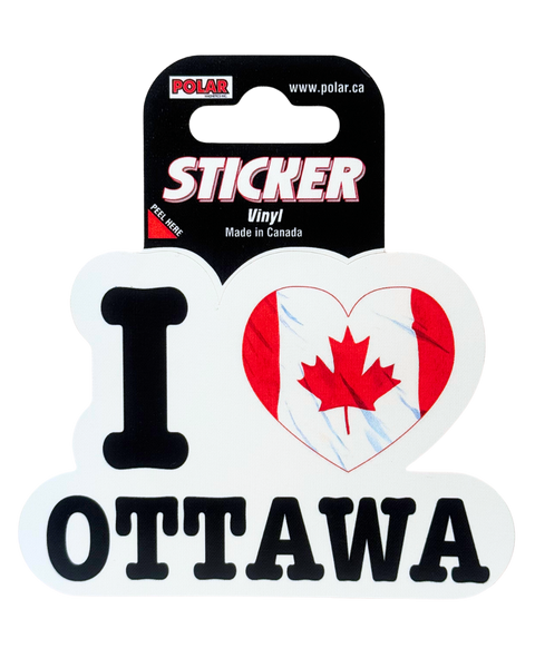 I Love Ottawa Sticker