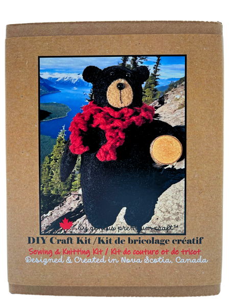 Logging Bear - Felt Kit