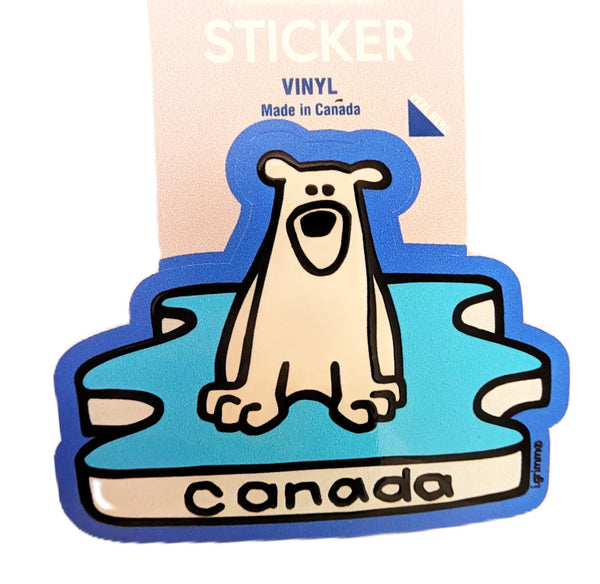 Canada Polar Bear Sticker