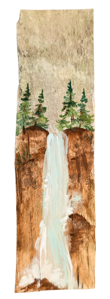 Handpainted Birch Bookmark