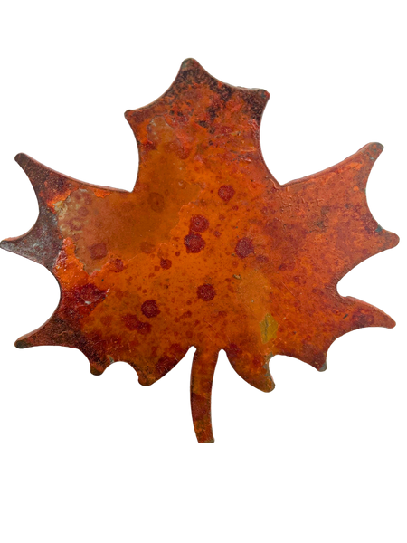 Weathered Maple Leaf Magnet