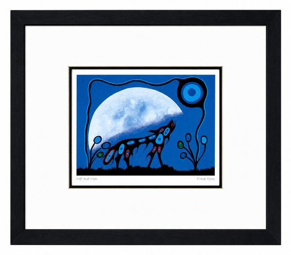 "Wolf and Moon" - Frank Polson