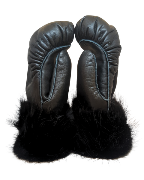 Women's Leather Mitts