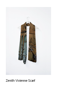 "Zenith" Chiffon Scarf