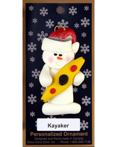 Kayaker Ornament