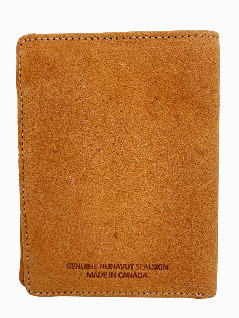 Sealskin Passport Wallet - Tan