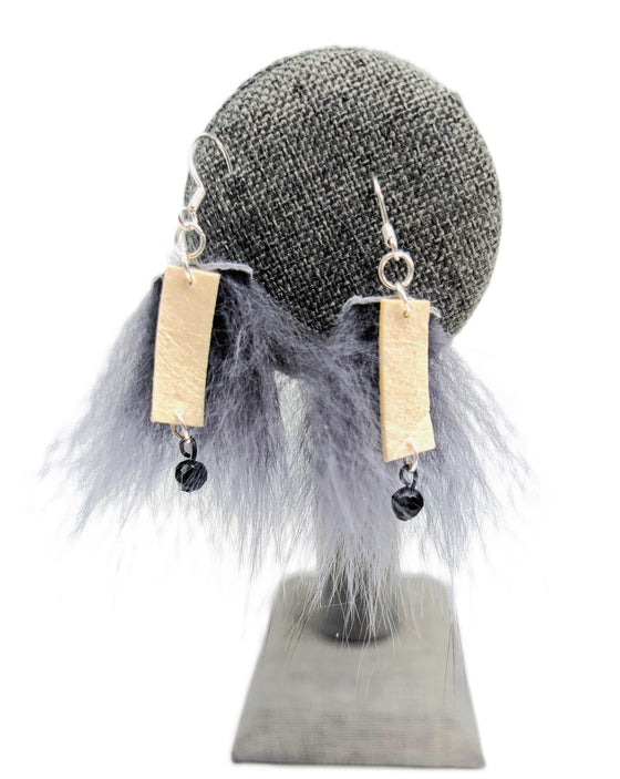 Seal Skin Earrings