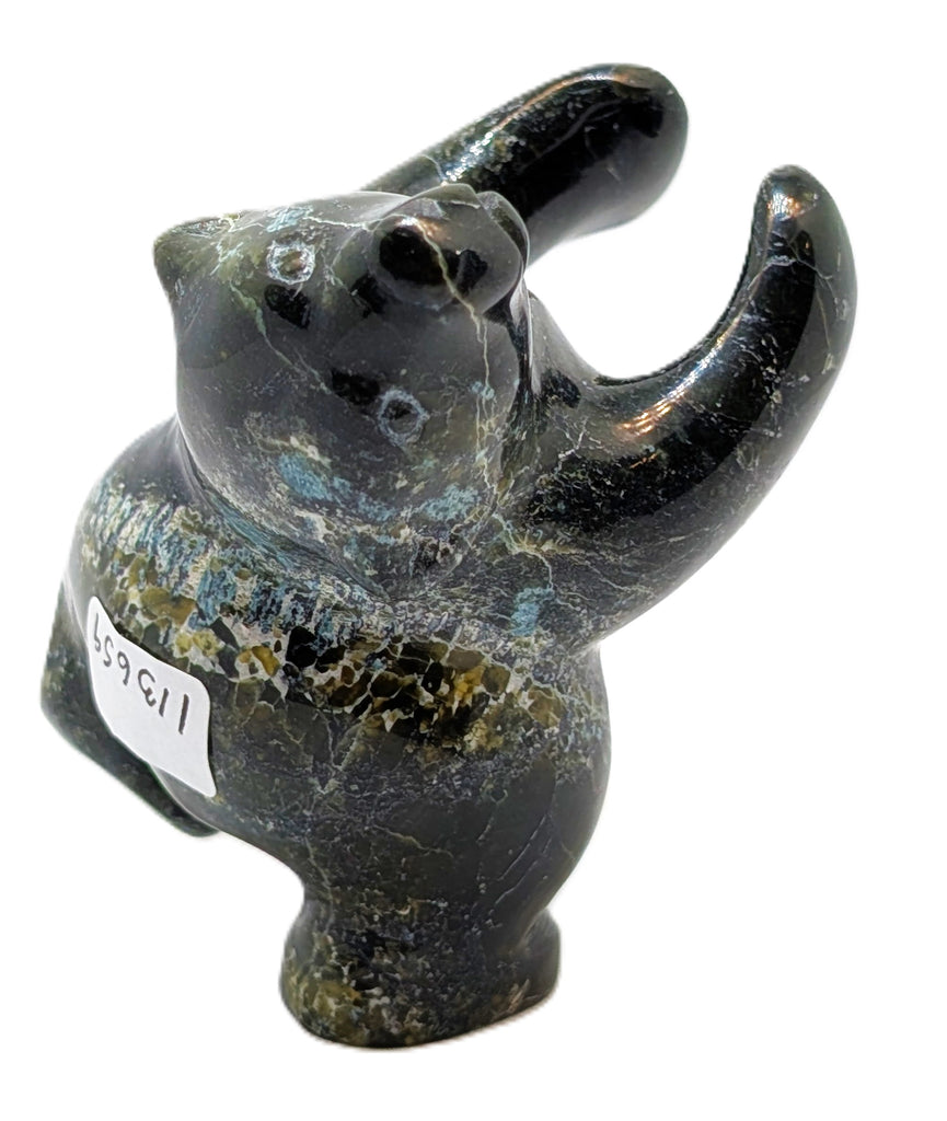 "Dancing Bear" - Markoosie Papigatok