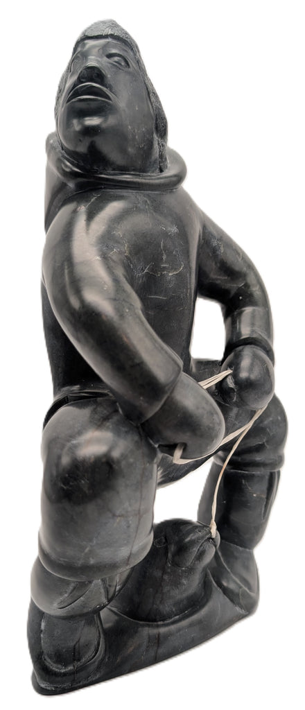 "Inuit Hunter & Seal" - Eli Elijassiapik