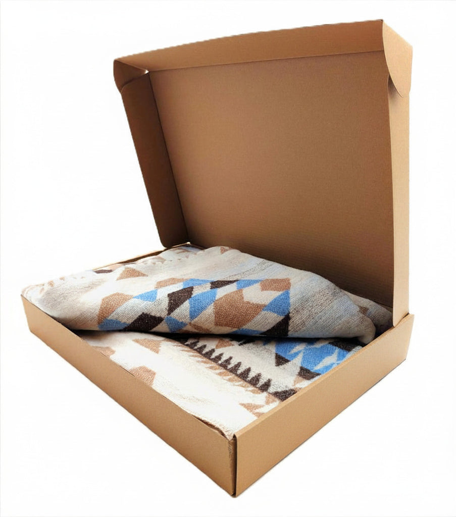First Nations Throw Blanket - Earth & Sky