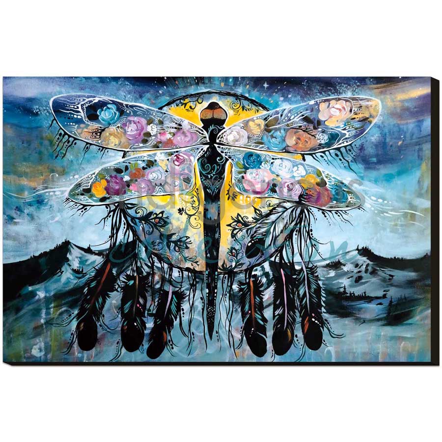 "Blue Mountain Dragonfly" - Carla Joseph
