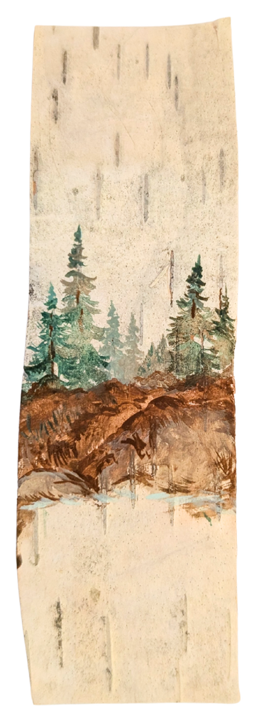 Handpainted Birch Bookmark