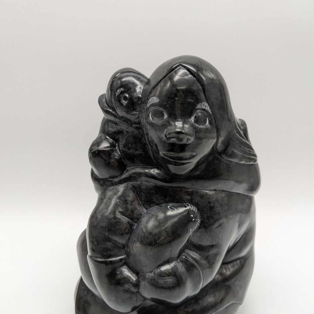 "Inuit Mother & Child" - Thomassie Echalook