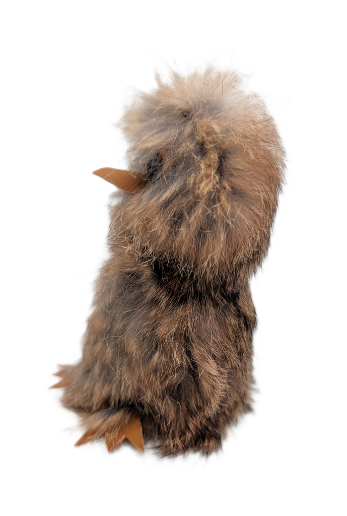 Brown Sealskin Ookpik (Owl) - Daisy Savard