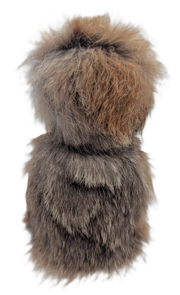 Brown Sealskin Ookpik (Owl) - Daisy Savard