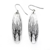Oval Trees Earrings