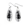 Teardrop Tree Earrings
