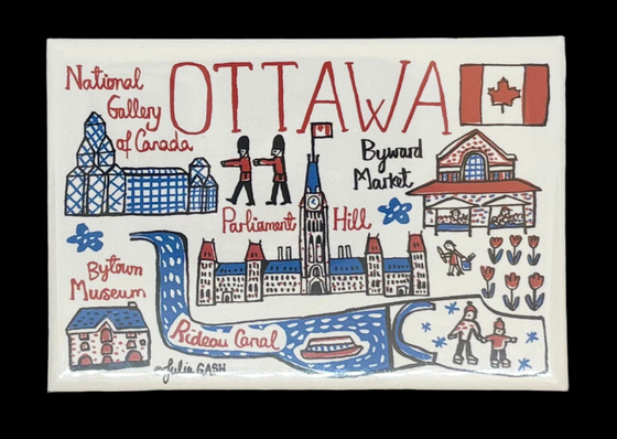 Ottawa Cityscape Magnet