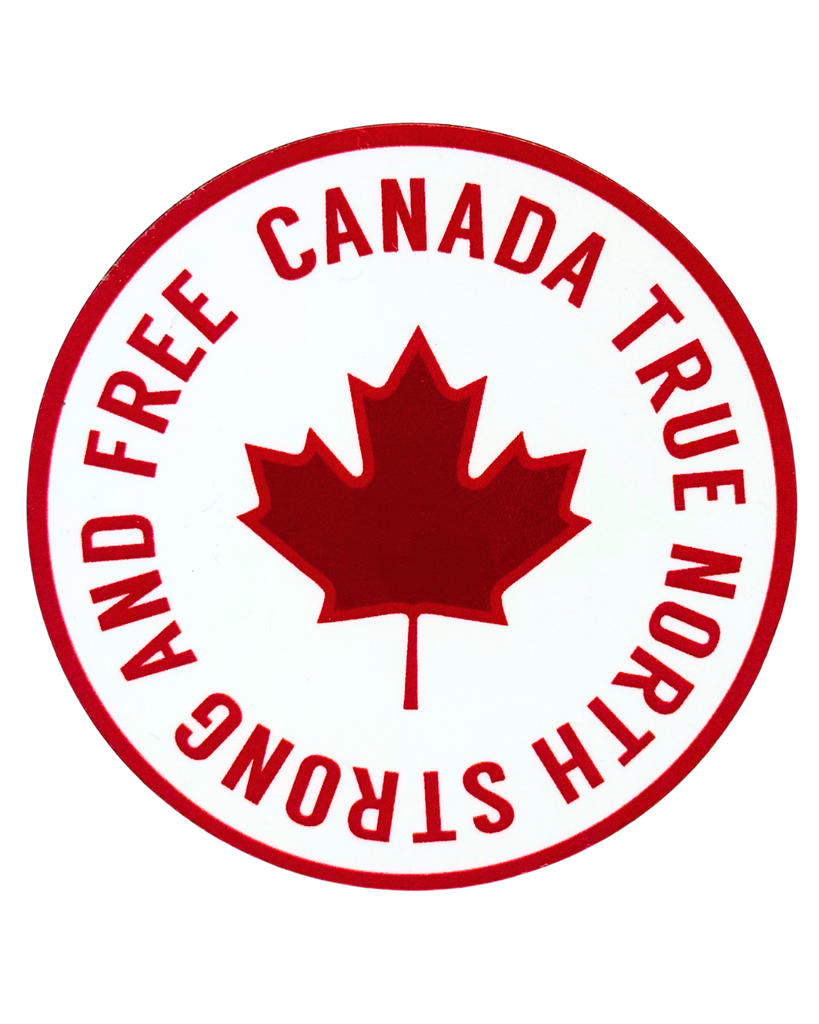 Red Maple Leaf Wood Magnet