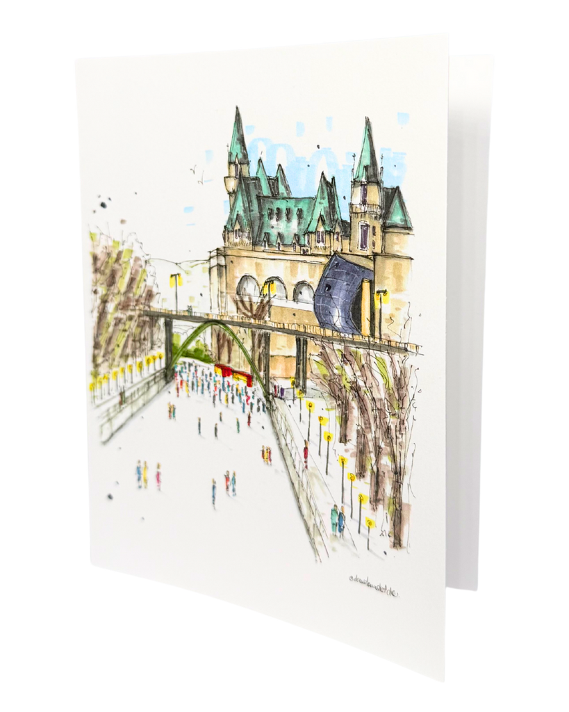 Skateway Greeting Card