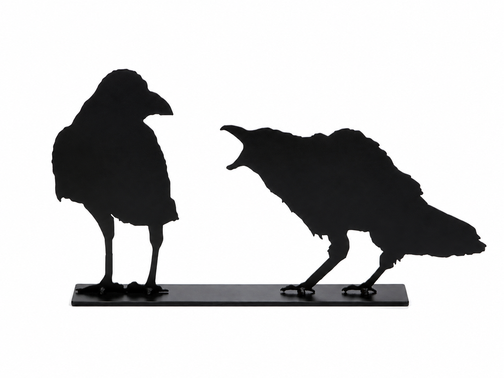 Classic Crow Couple