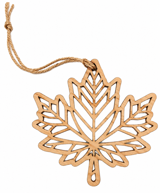 Maple Leaf Cutout Ornament Maple