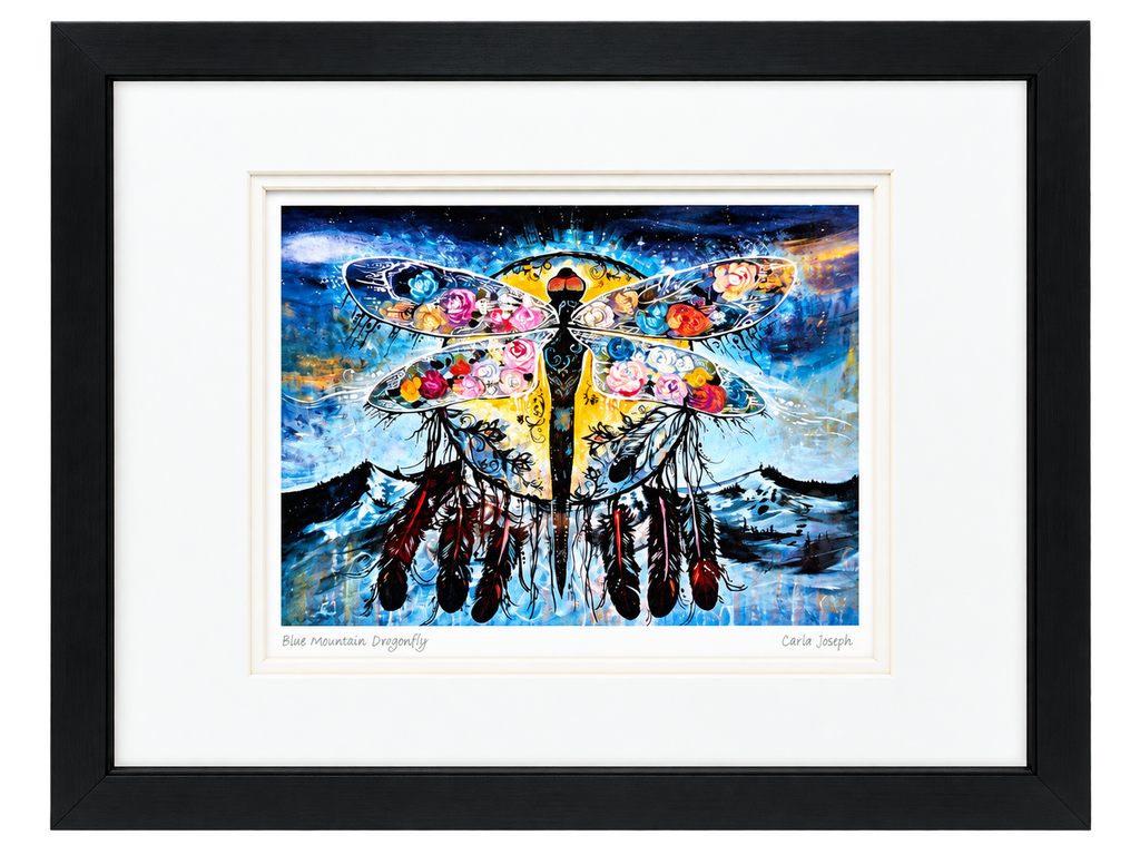 "Blue Mountain Dragonfly" - Carla Joseph