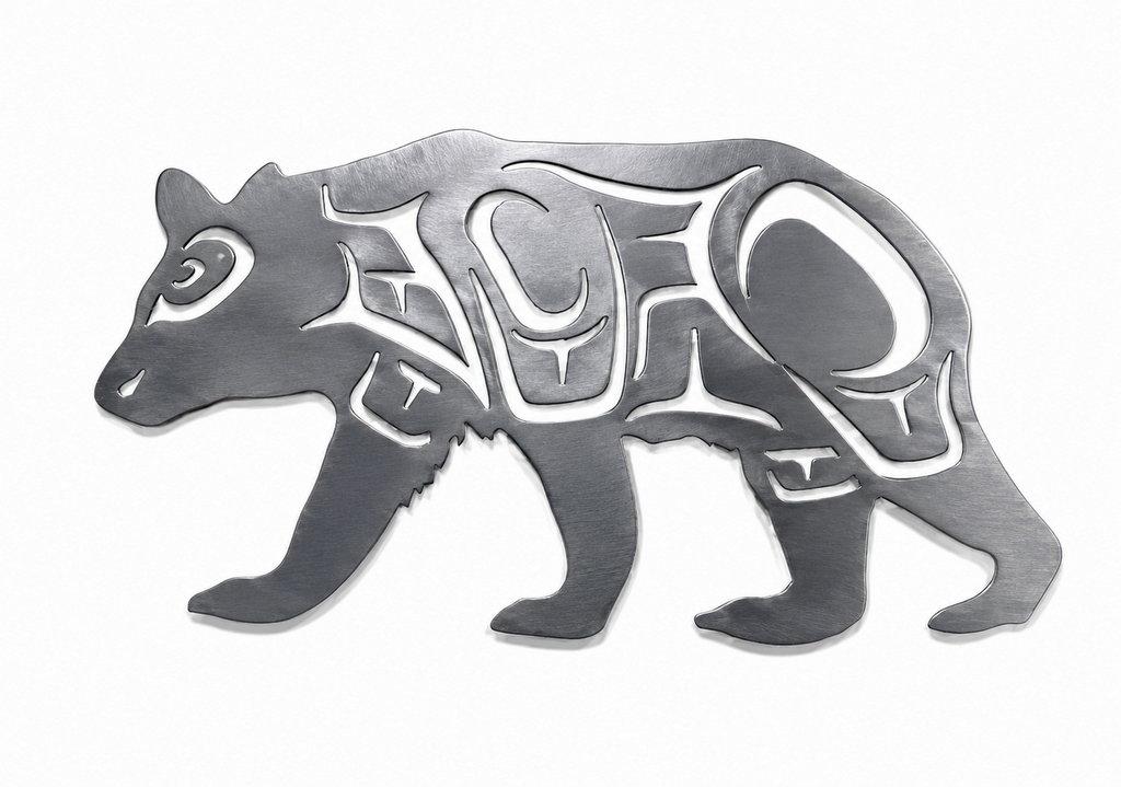 Coast Salish Bear - Wall Mounted