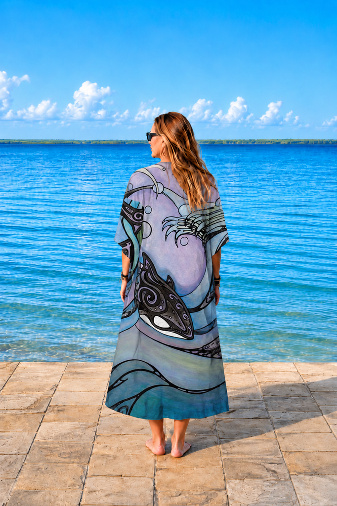 "Depth" Kimono - Long