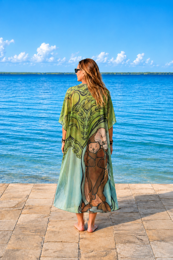 "M'Otter Love" Kimono - Long