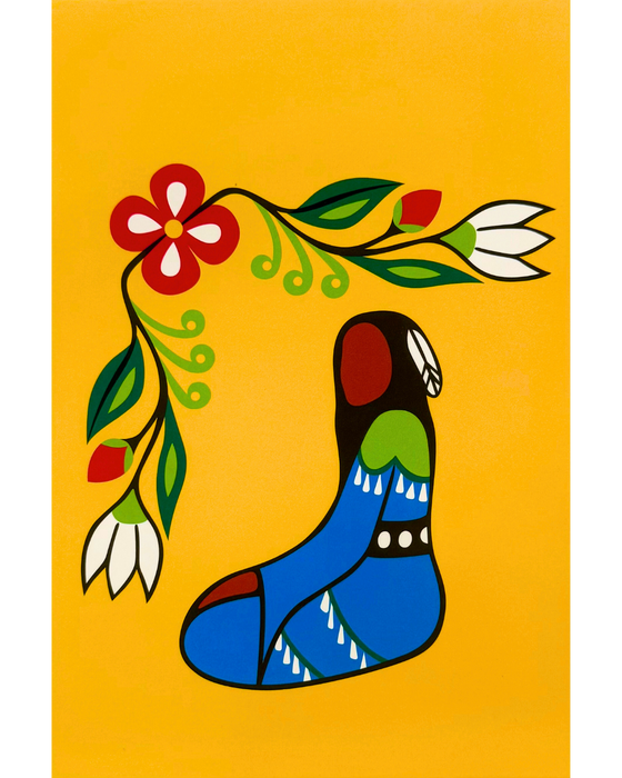 Her Jingle Dress Postcard