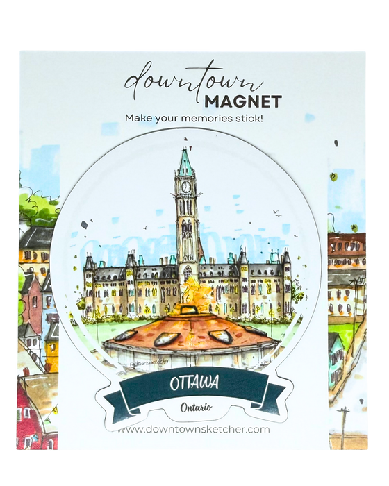 Centennial Flame Parliament Magnet