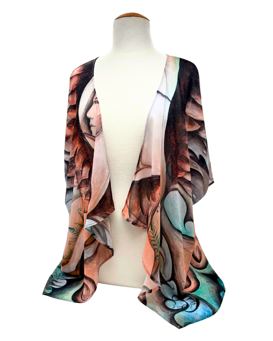 "Gezaluwejit" Kimono - Short