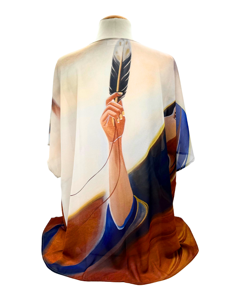 "Giving Thanks" Kimono - Short