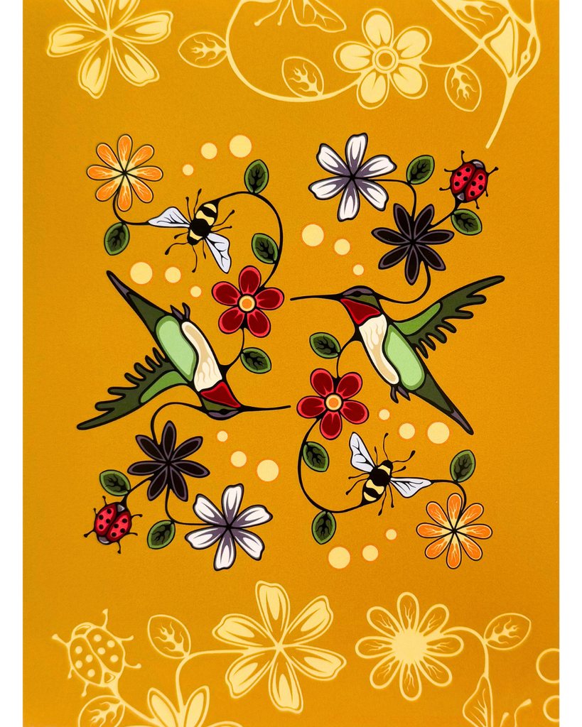Hummingbird (Nenookaasi) Card