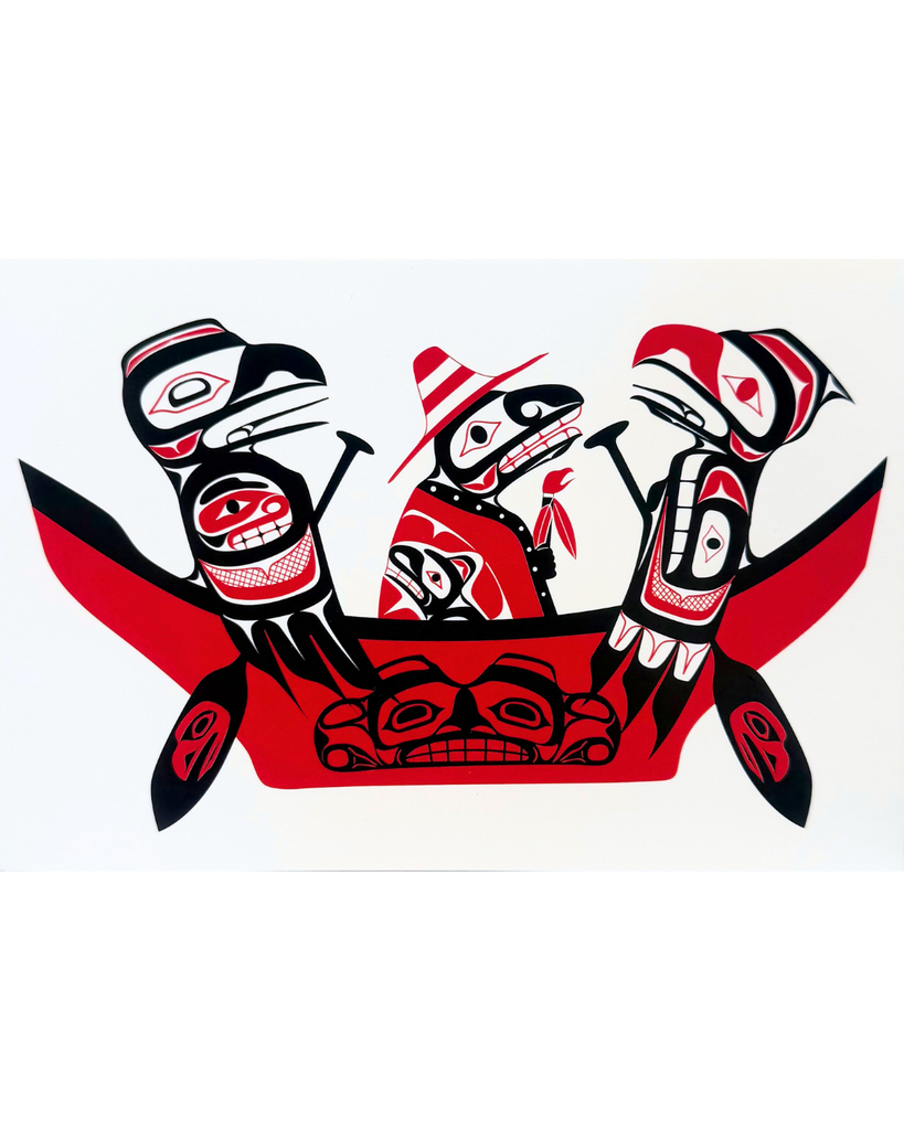 The Journey Postcard