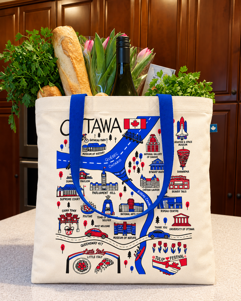 Ottawa Landmarks Tote Bag